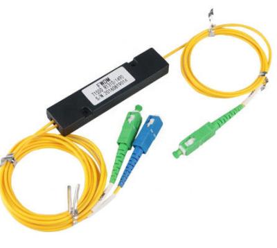 1X2 Coupler Duplex Lc Adapter WDM FWDM Splitter Singlemode 1 Year Warranty