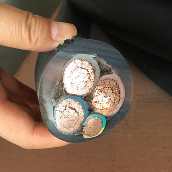 Copper 3 Core Ho5rr-F Ho5rn-F HO7RNF Rubber Flexible Cable  Low Voltage