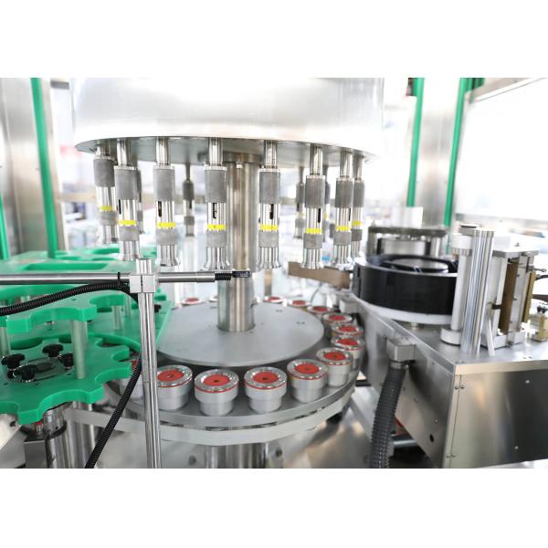 Long Life Round Bottle Labeling Machine , Glass PET Bottle Labeller Packing Machine
