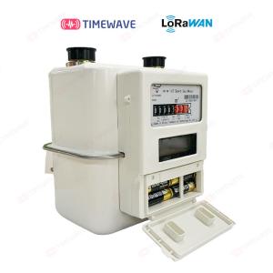 Compteur de gaz LoRaWAN de classe A/B prépayé avec conception imperméable à l