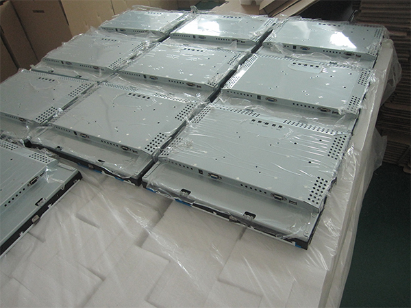 Monitor do quadro aberto do Lcd do brilho da altura, monitor do toque do quadro aberto de 15 polegadas antiofuscante