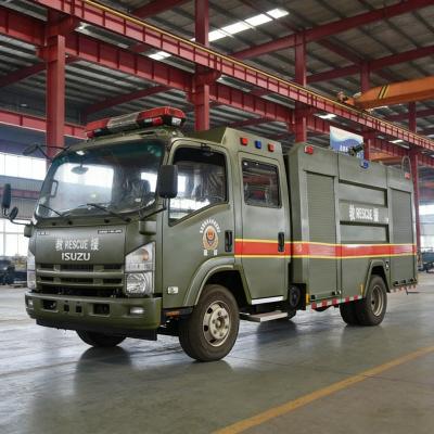 Euro4 Euro5 3000liters 4000liters Water Foam Fire Trucks 700p