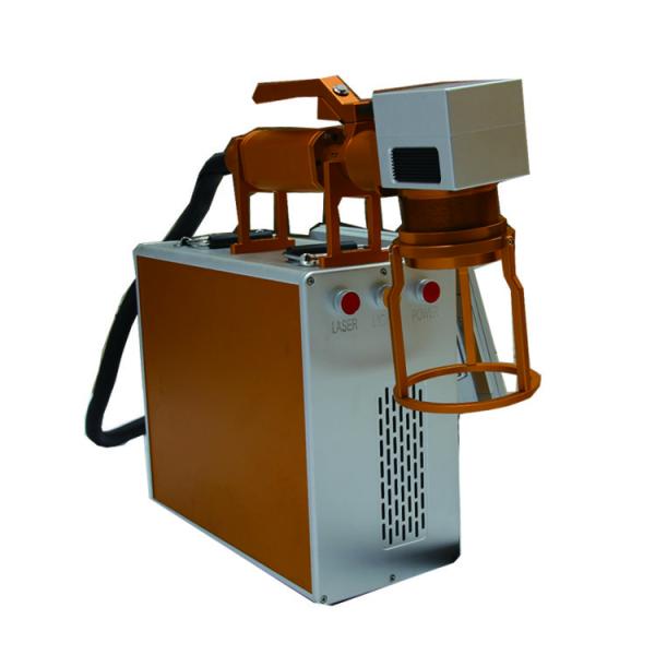 100X100MM Portable Laser Engraving Machine For Stainless Steel , Laser Marking Device