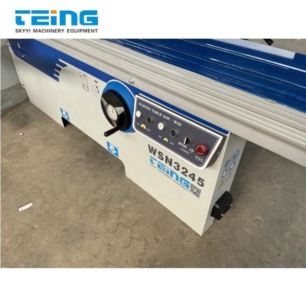 Wood Working Sliding Table Panel Saw WSN2845 with Precision and Max.Cutting Height at 90°