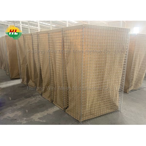 Hot Sale Sand Filled Hesco Gabions Defensive Bastion Barriers Defensive Barriers