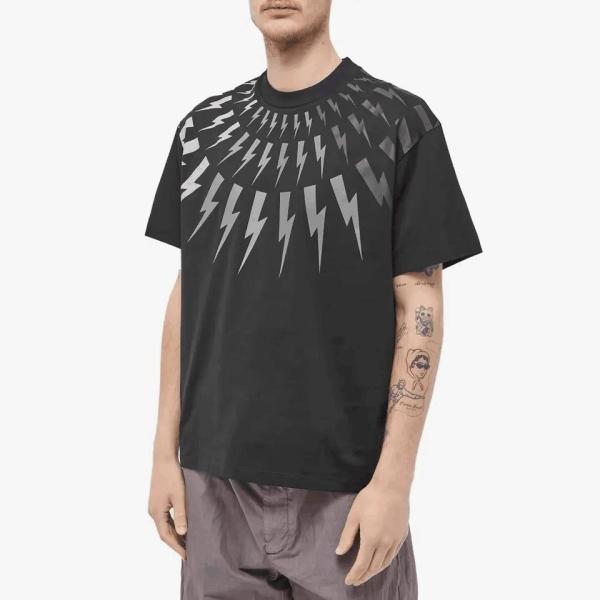                  100% Cotton Black T Shirt Men Custom Casual Mock Neck Printed T Shirts             