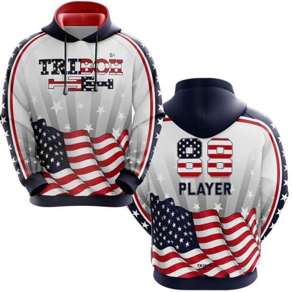 Polyester Lace Up Hockey Training Jersey Anti Pilling Practical