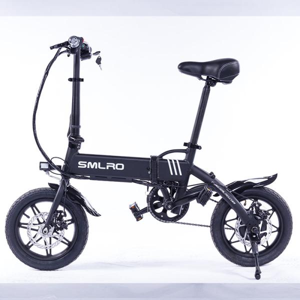 Ultra Sensitive Mini Foldable Electric Bicycle SMLRO Aluminum Alloy Frame