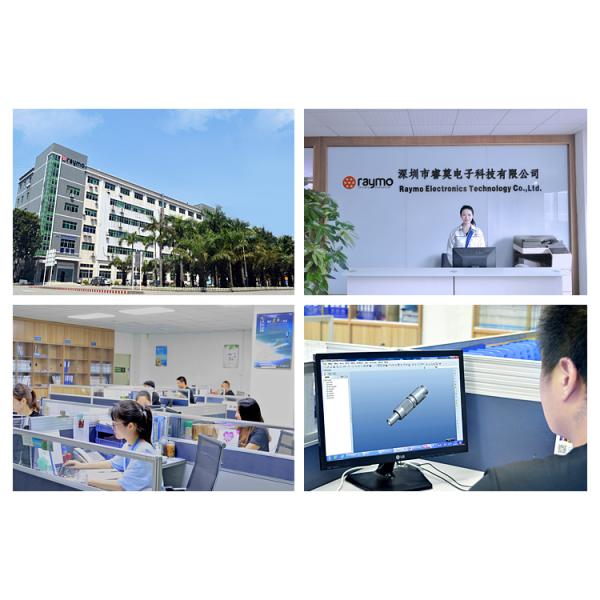 10 Pin BNC Male Circular Connector IP68 Chrome-Plated Brass