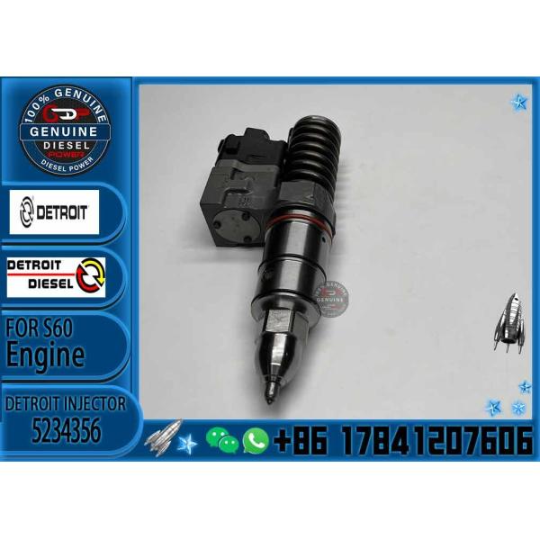 D-etroit 12.7L SERIES S60 N2 inyector de combustible para diésel de ferrocarril común 4991752 5234356