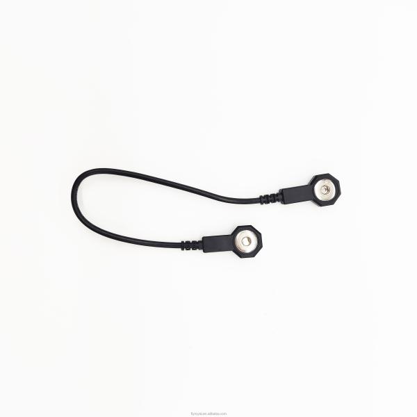 60 см медицинские кабели ЭКГ кабели 2 свинцовые 4,0 мм электроды к электродам