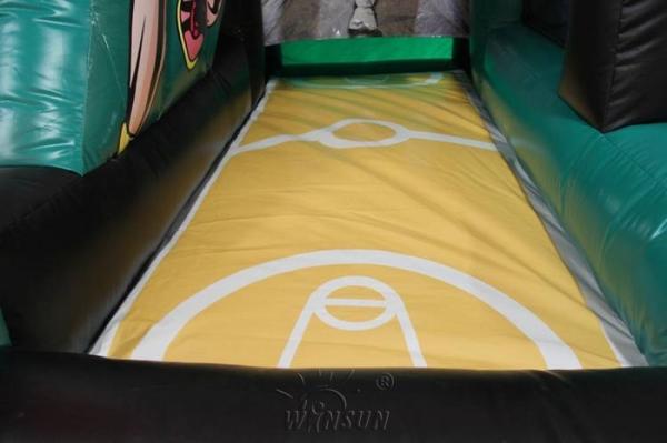 Waterproof Inflatable Sports Games Air Constant Basketball Toss Games Eco - Friendly