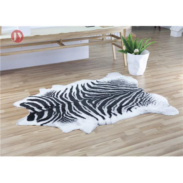 Animal Printed Faux Animal Shaped Rugs Carpet Large Cow Hide Floor Rug For Living Room