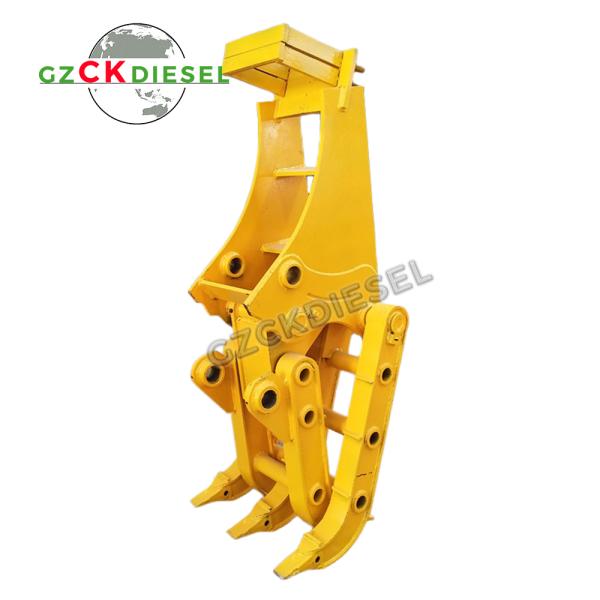 Customized Universal Mechanical Steel Gripper For Excavator
