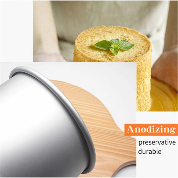 Rk Bakeware China-Removable Aluminum Deep Round Cake Mold Cake Mould Cake Cake Pan Cake Tin Продукты для выпечки из алюминия
