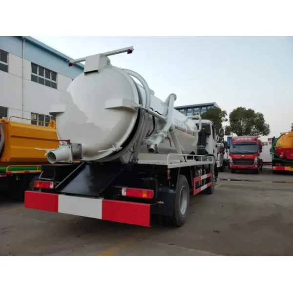 High-Capacity 15000L Municipal Vacuum Sewage Truck for Sale
