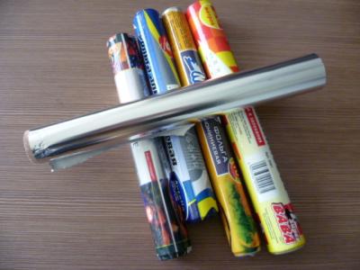 Microwavable Food Grade Aluminum Foil 100 - 600mm Width For Baking / Freezing