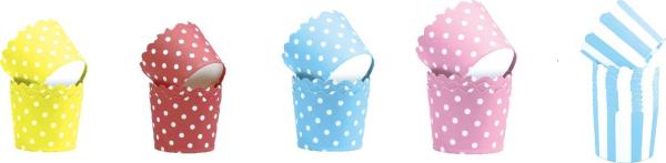 Decorative Food Grade Christamas Paper Cupcake Case Muffin Liners Mini Cupcake Wrappers