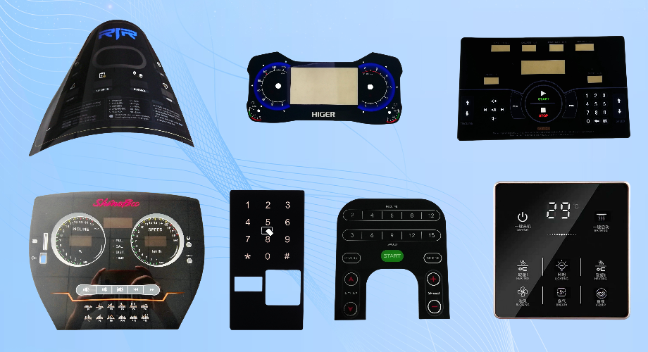 Supply CNC cutting PMMA Acrylic control panel for household electrical appliances