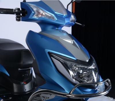 Unfolded Dual Sport Scooter , Electric Moped Scooter Metal Frame With Safety Bar