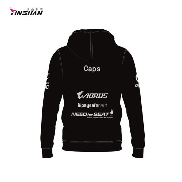 Fashion Embroidered Sports Hoodies Manufacture with Wicking Breathable Characteristic