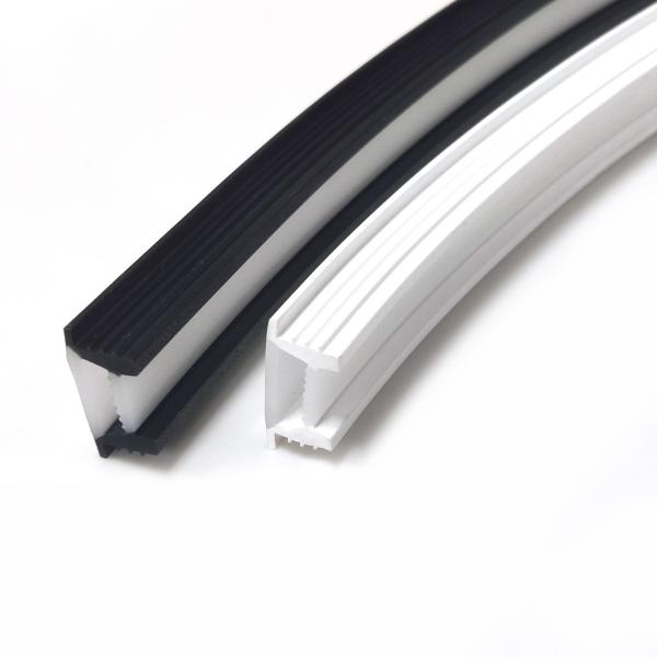 Custom Flexible Silicone Tube for Neon Led Strip Diffuser Silicon Profile for Bright Led Strip Light