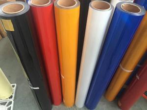 Untearable 270gSM Reflective Vinyl sticker Advertisement Grade PET Type