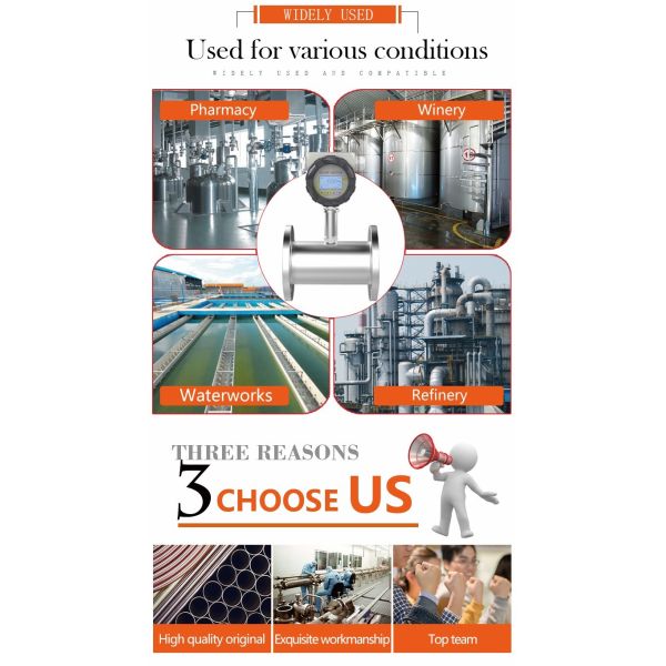 Insertion Type Turbine Flow Meter