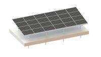 La estructura de montaje solar de aluminio A2-70 88m/S molió el sistema