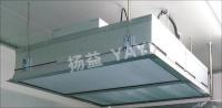 Industrial-grade and highly powerful FFU air filter unit, with galvanized outer frame, and customizable size