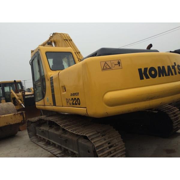 3 excavatrice de KOMATSU d'occasion de tonne, pelle rétro utilisée de KOMATSU