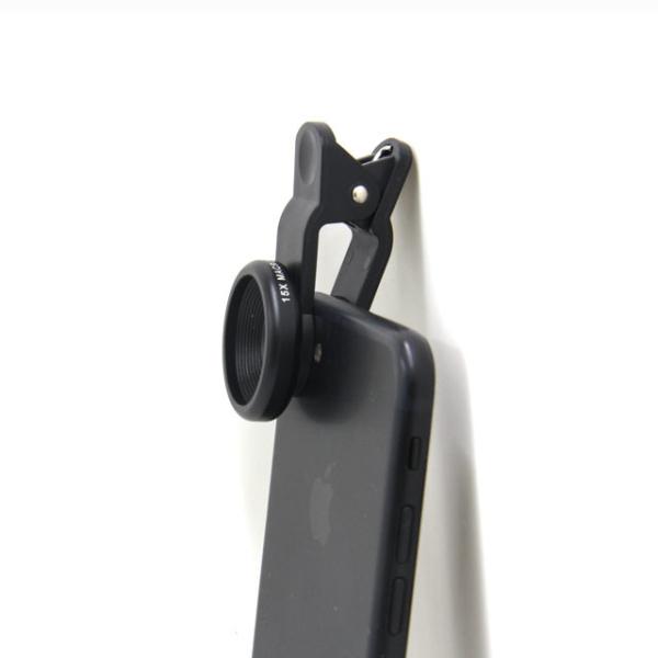 15X Smart Mobile Phone Macro Lens Aluminum Alloy Optical Glass Coating