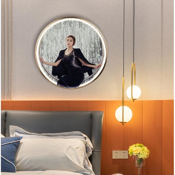 Профили рамки зеркала металла 6063 алюминиевые для плакатов произведений искусства фото крася