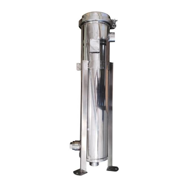 62KG Weight Manufacturing Plant 304 Stainless Steel Bag Filter Housing 2 Inch NPT Inlet150PSI