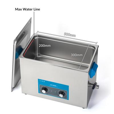 Controle mecânico do temporizador/calefator do líquido de limpeza ultrassônico durável da onda sônico