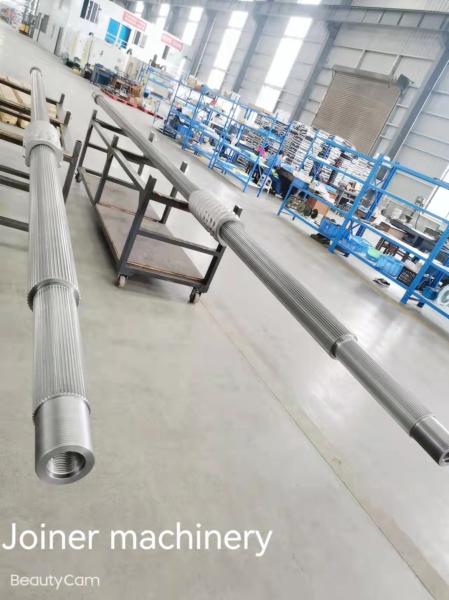 Material gêmeo petroquímica do eixo Maris223 1,2343 da extrusora de parafuso do torque alto