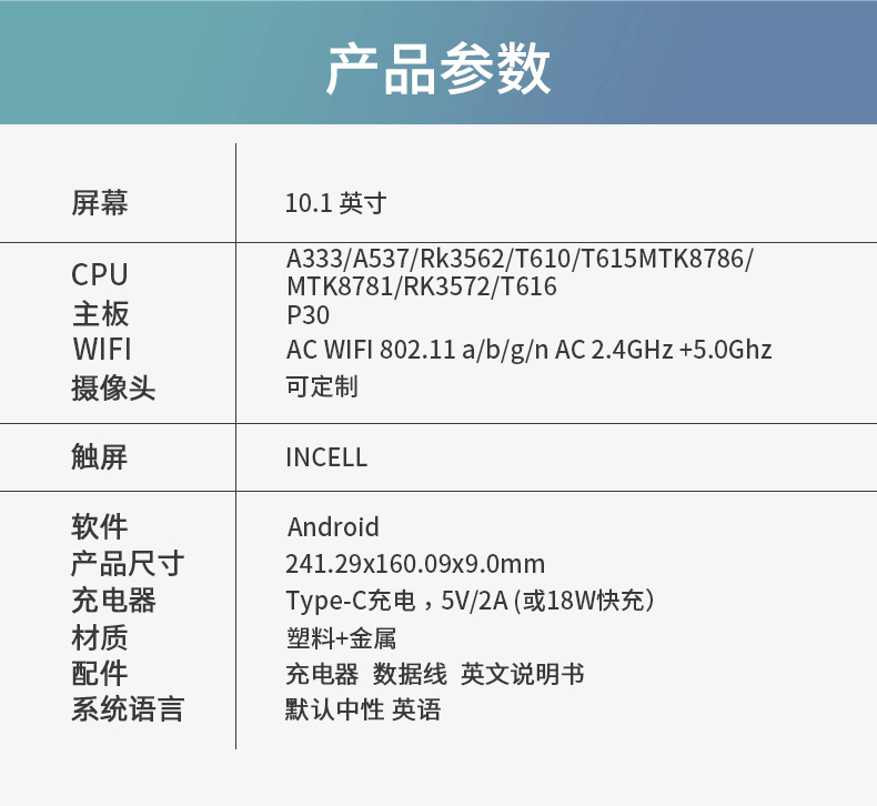 Kinstone 10.1 inch Android Tablet PC