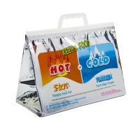 Isolé froid chaud sacs de la livraison de nourriture papier d'aluminium le PE asp d'EPE
