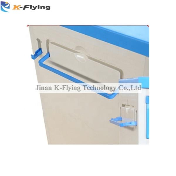 ABS Plastic Hospital Tools And Equipments Patient Bedside Table With Lock