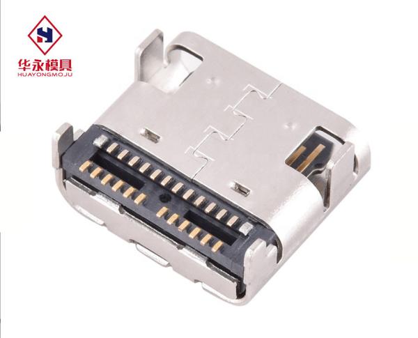 OEM Supported 5.0A 24 Pin USB 3.1 USB Type C Connector