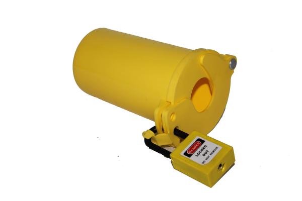PP Gas Cylinder Safety Lock Out With Maxinum Equipped Padlocks 3PCS