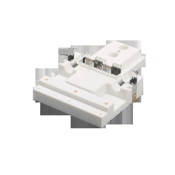 Precision PVDF Machined Cnc Spare Parts , Cnc Plastic Turning Service