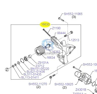 Части вторичного рынка экскаватора Kobelco Assy шкива YN20M01696F1 SK460-10