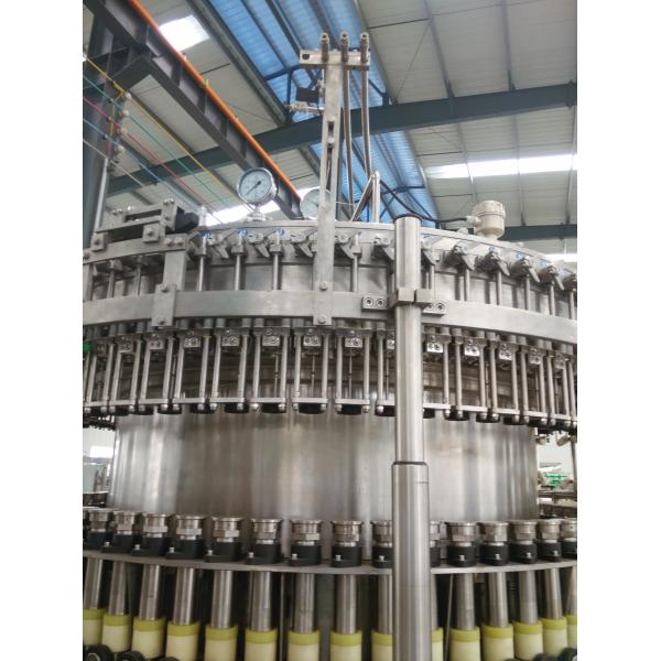 304 Stainless Steel Glass Bottle Washing Filling Capping monoblock  Machine 220V Or 380V Voltage