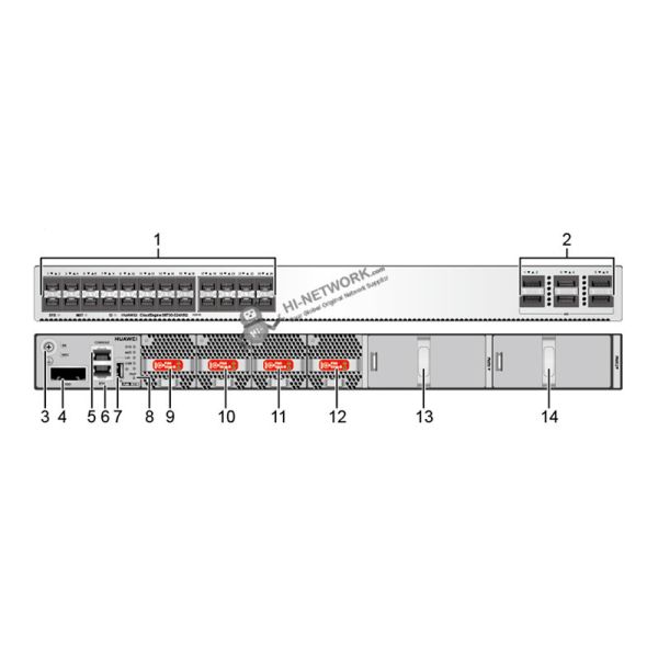 s6730-s24x6q-datasheet Huawei Network Switch S6730-S24X6Q with 24*10GE SFP+ ports, 6*40GE QSFP+ ports