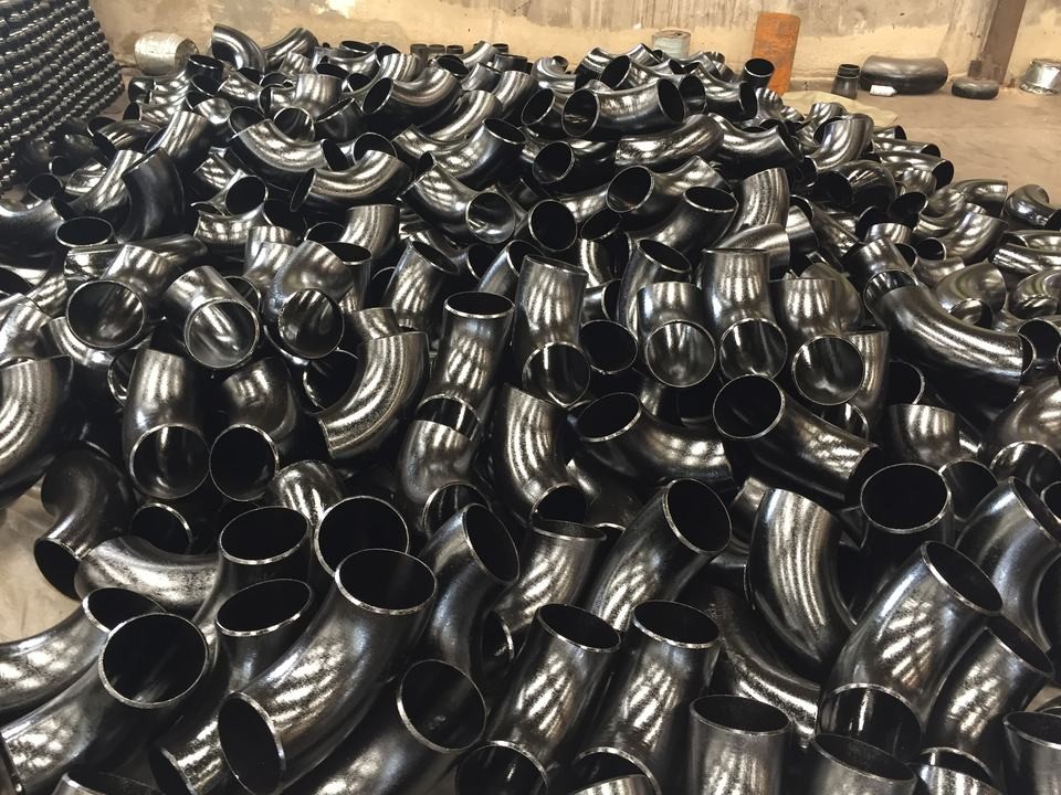 ASME B16.9 A234 SCH 40 STD 90 батт радиуса MS 1.5D степени длинный сварило углерод штуцеры стальной трубы гнут локти LR безшовные