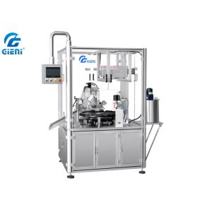 Semi Auto Liquid Cosmetic Filling Machine For Eyeliner Pencil With Steel Ball
