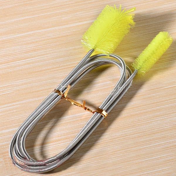 Yellow Color Flexible CPAP Cleaning Brush Filter Tube Pipe Hose Brush