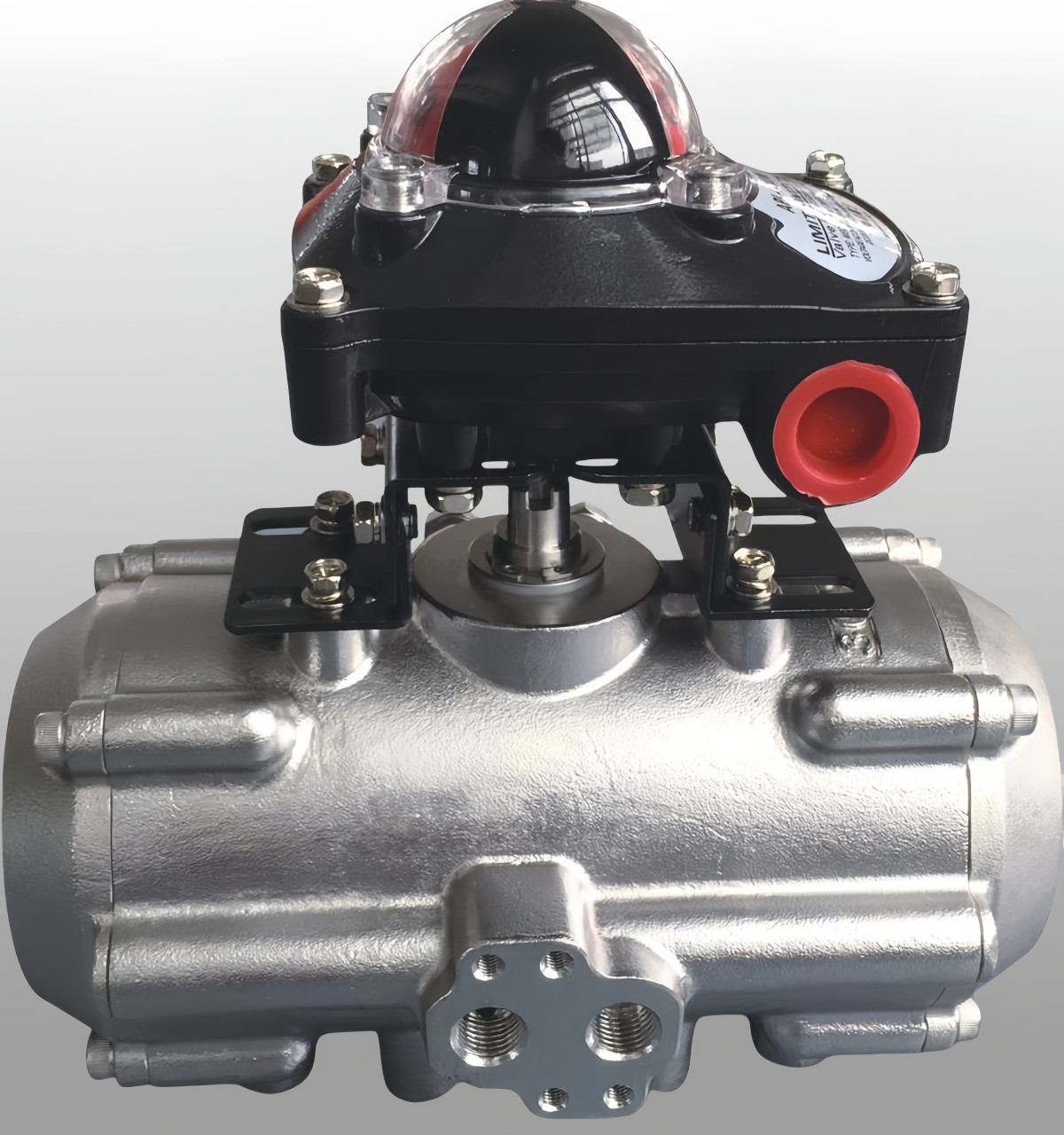 Hard Anodizing 90 Degree Pneumatic Actuator SS304 / SS316 Air Valve Actuators
