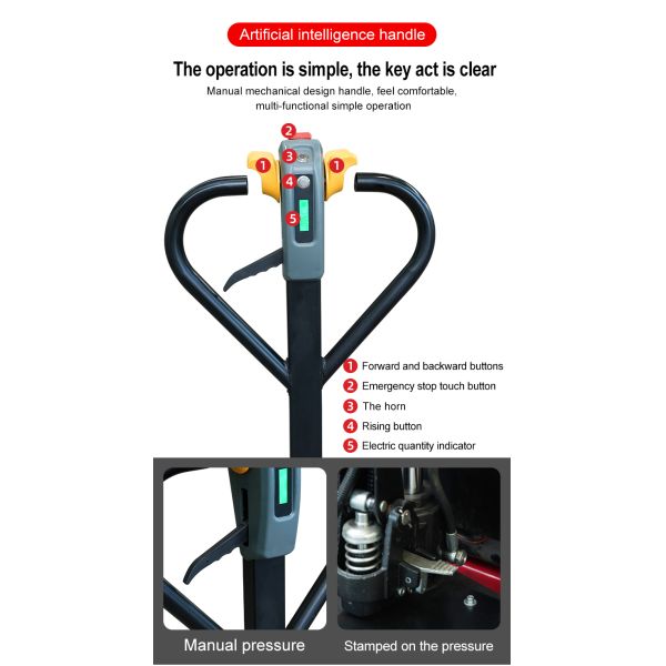 SINOLIFT ET20 Lithaum Battery Electric Hydraulic Pallet Truck